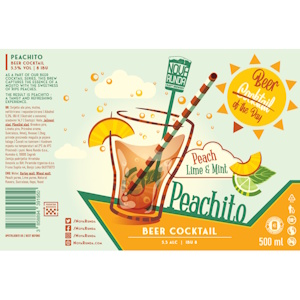 Nova Runda Beer Cocktail Peachito