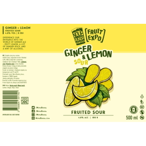 Nova Runda Ginger and Lemon Sour